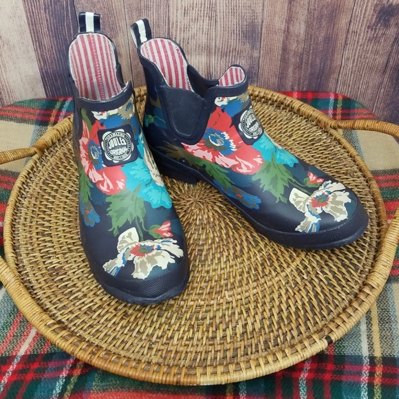 wellibobs short printed rain boots